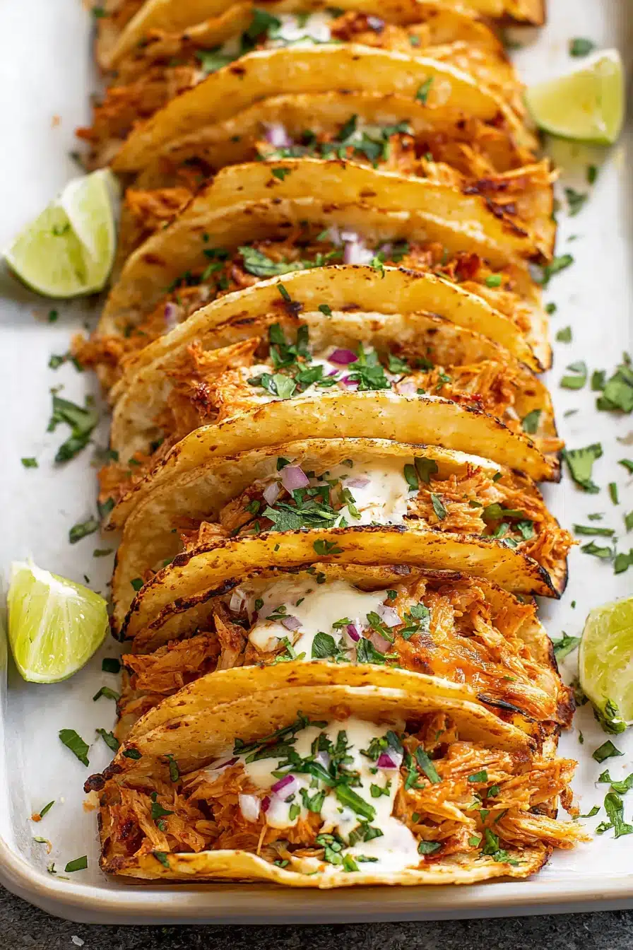 20-Minute Baked Chicken Tacos
20-Minute Baked Chicken Tacos
recipe step-by-step guide