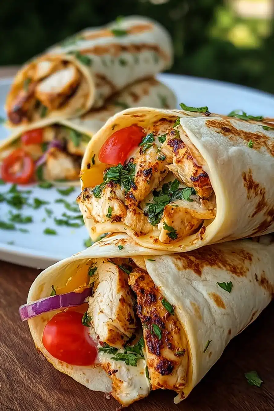 Cheesy Garlic Chicken Wraps – The Ultimate Flavor Explosion!
Cheesy Garlic Chicken Wraps – The Ultimate Flavor Explosion!
recipe step-by-step guide