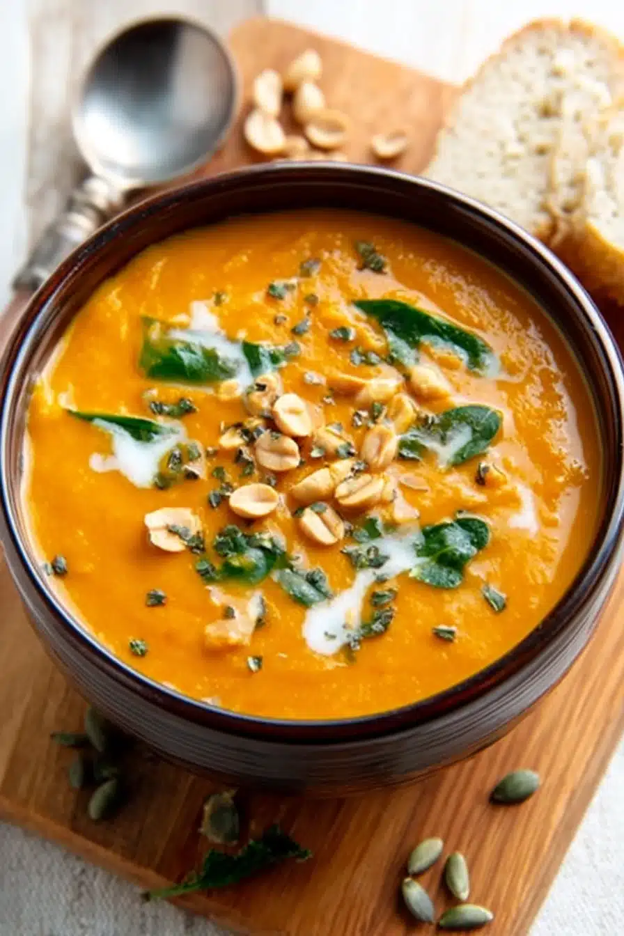 Easy Pumpkin Soup with Coconut Milk Easy Pumpkin Soup with Coconut Milk recipe step-by-step guide