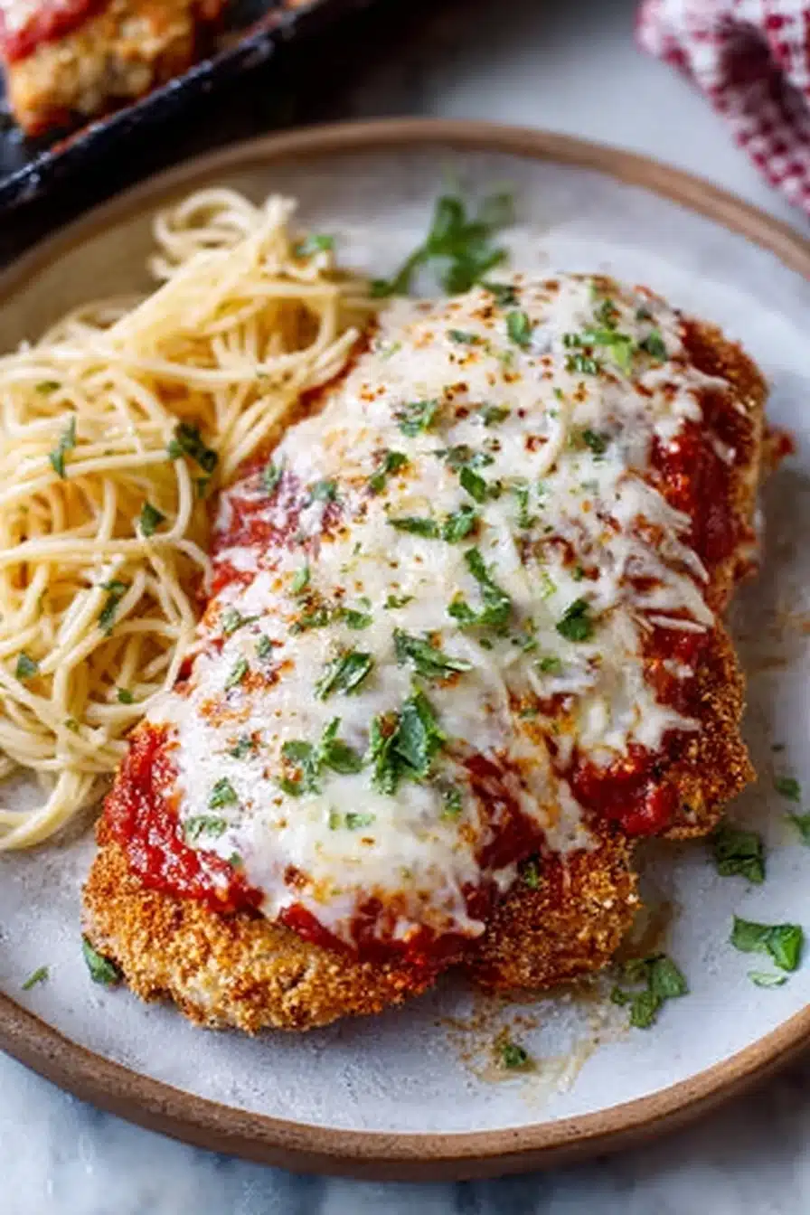 Effortless & Delicious Baked Chicken Parmesan
Effortless & Delicious Baked Chicken Parmesan
recipe step-by-step guide