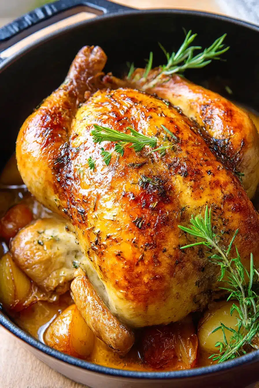 Juicy Dutch Oven Roasted Chicken Recipe – Easy One Pot Dinner with Crispy Skin
Juicy Dutch Oven Roasted Chicken Recipe – Easy One Pot Dinner with Crispy Skin
recipe step-by-step guide