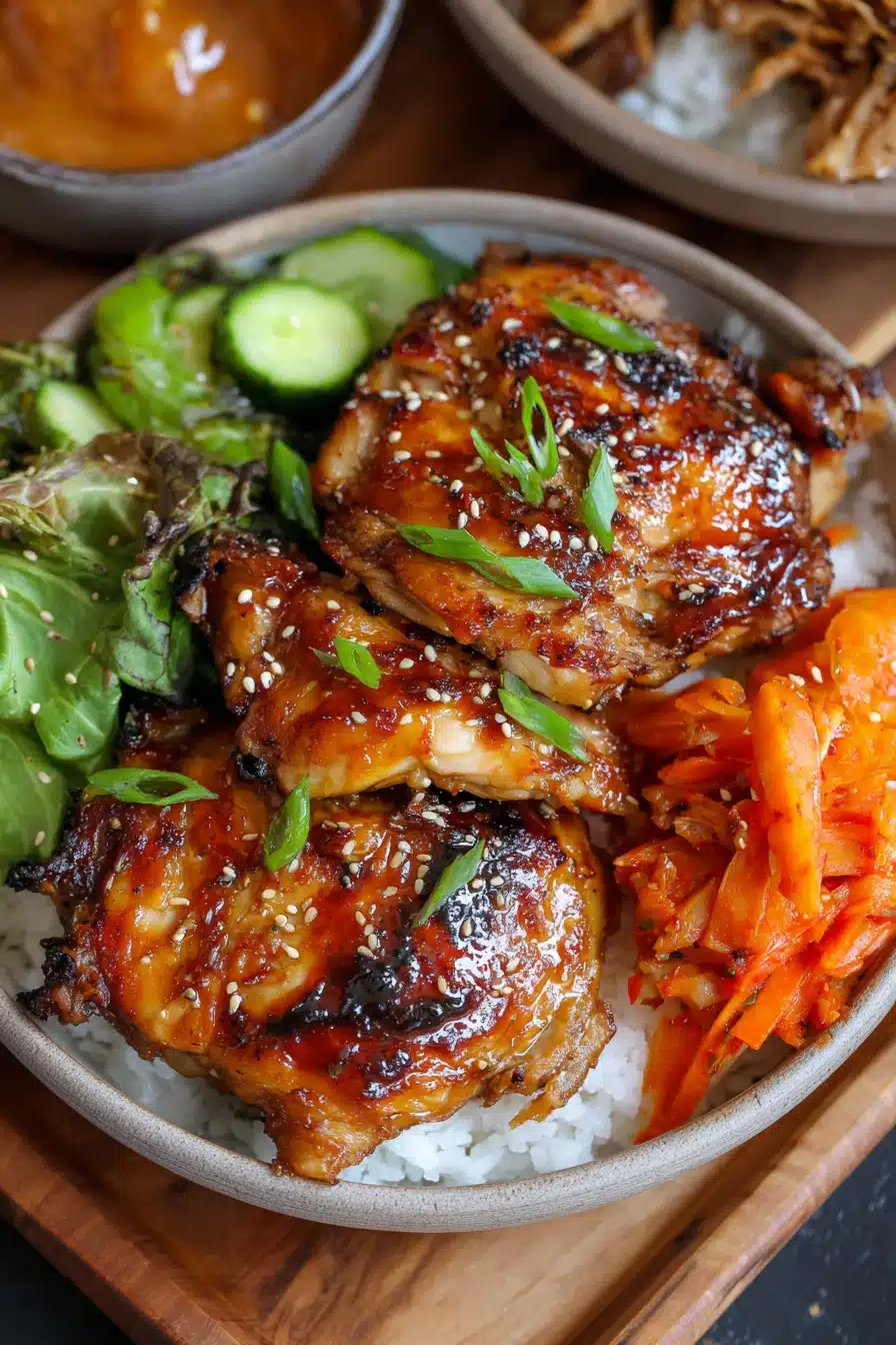 Korean BBQ Chicken with Pulled Rotisserie Chicken Recipe
Korean BBQ Chicken with Pulled Rotisserie Chicken Recipe
recipe step-by-step guide