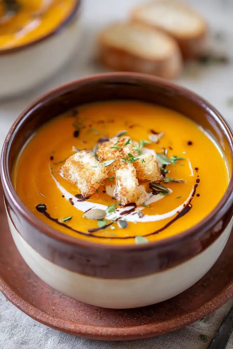 The Easiest Butternut Squash And Carrot Soup Ever! The Easiest Butternut Squash And Carrot Soup Ever! recipe step-by-step guide