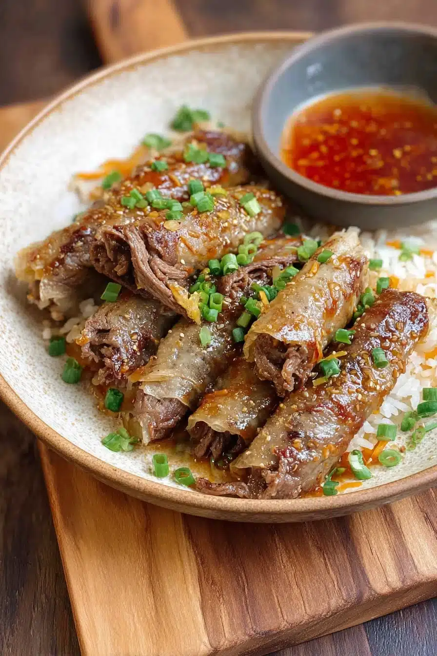 5-Ingredient Beef & Enoki Mushroom Rolls Recipe - Image 2