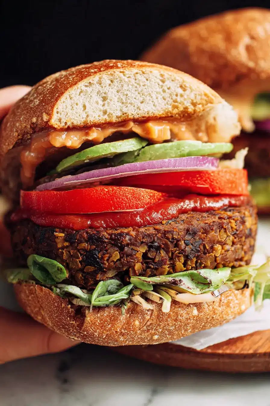Best Vegan and Gluten-free Mushroom Burgers Recipe - Image 2