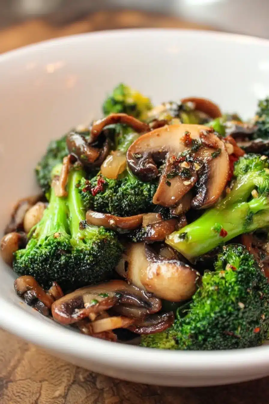 Broccoli and Mushroom Stir Fry - Image 2