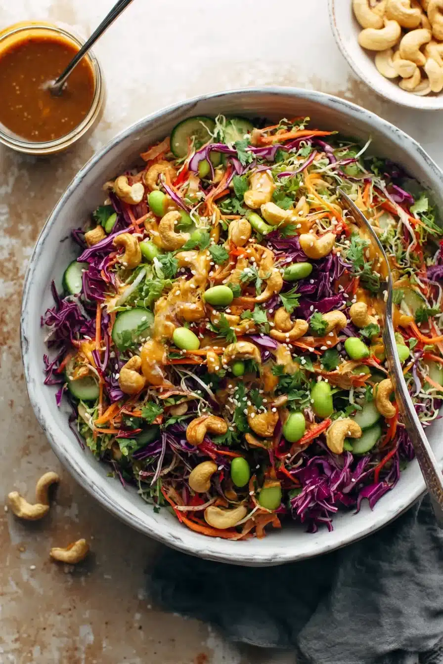 Cashew Crunch Salad with Sesame Dressing - Image 2