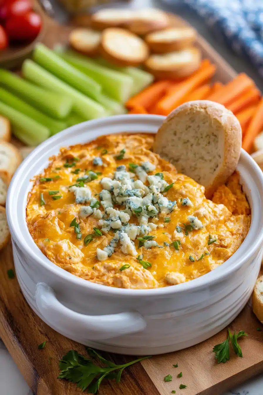Cheesy Crock Pot Buffalo Chicken Dip
Cheesy Crock Pot Buffalo Chicken Dip
recipe step-by-step guide