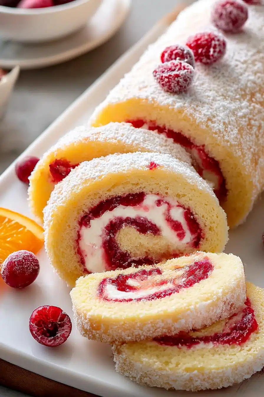 Christmas Raspberry Cake Roll
Christmas Raspberry Cake Roll
recipe step-by-step guide