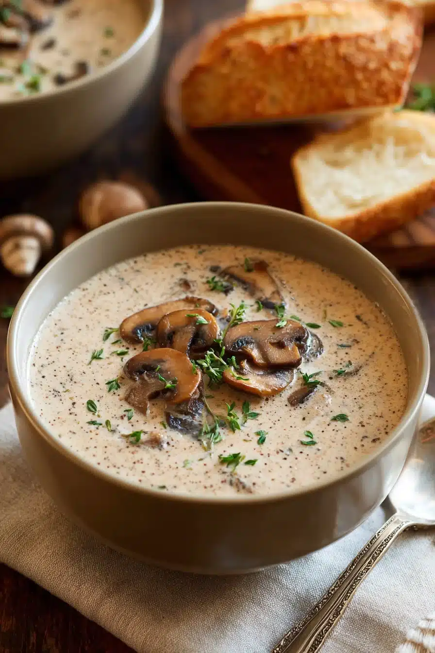 Creamy Mushroom Soup - Image 2