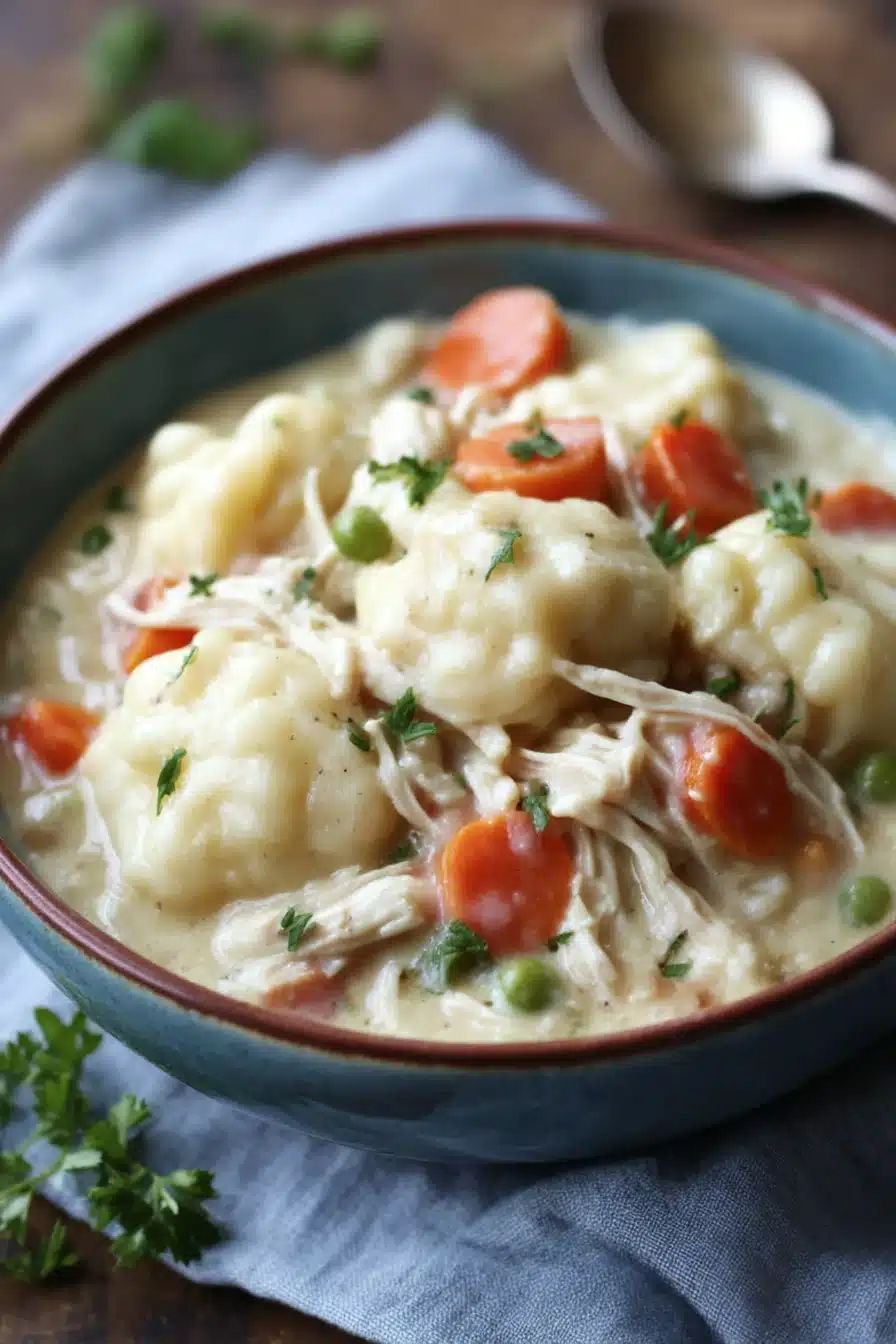Crock Pot Chicken & Dumplings Crock Pot Chicken & Dumplings recipe step-by-step guide