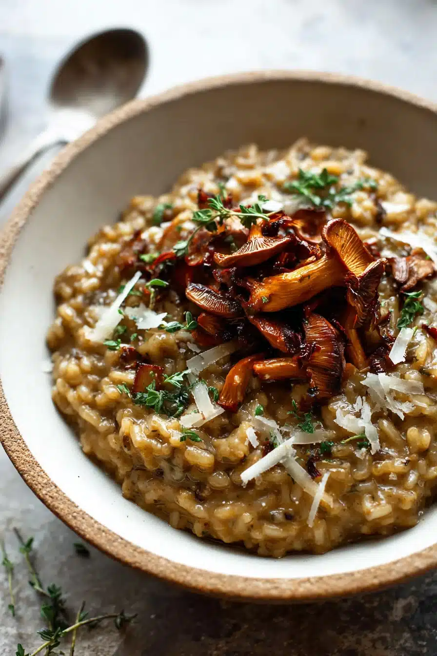 Dried Porcini Mushroom Risotto - Image 2