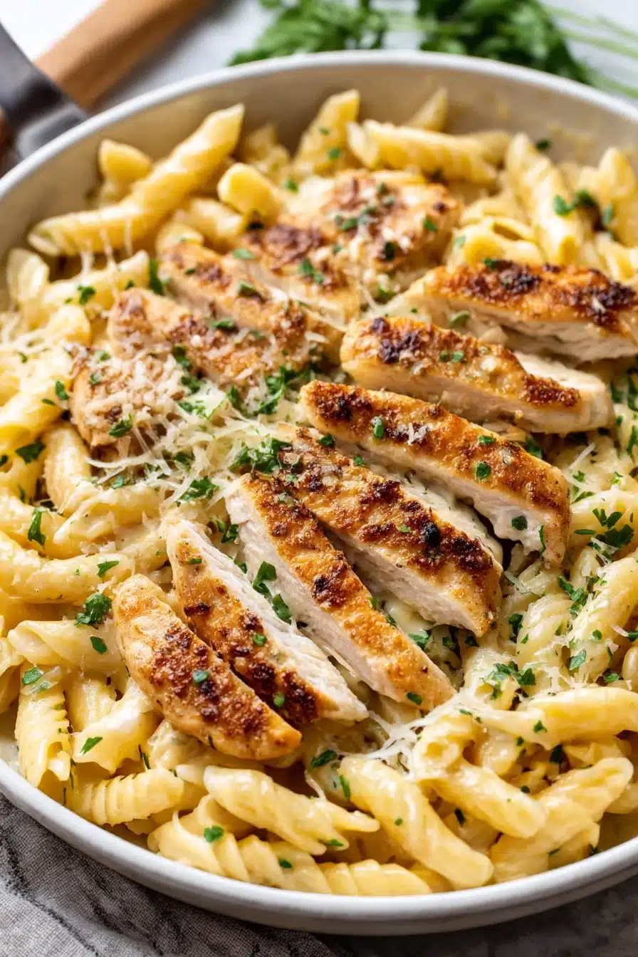 Easy Garlic Parmesan Chicken Pasta Recipe for a Healthy Dinner
Easy Garlic Parmesan Chicken Pasta Recipe for a Healthy Dinner
recipe step-by-step guide