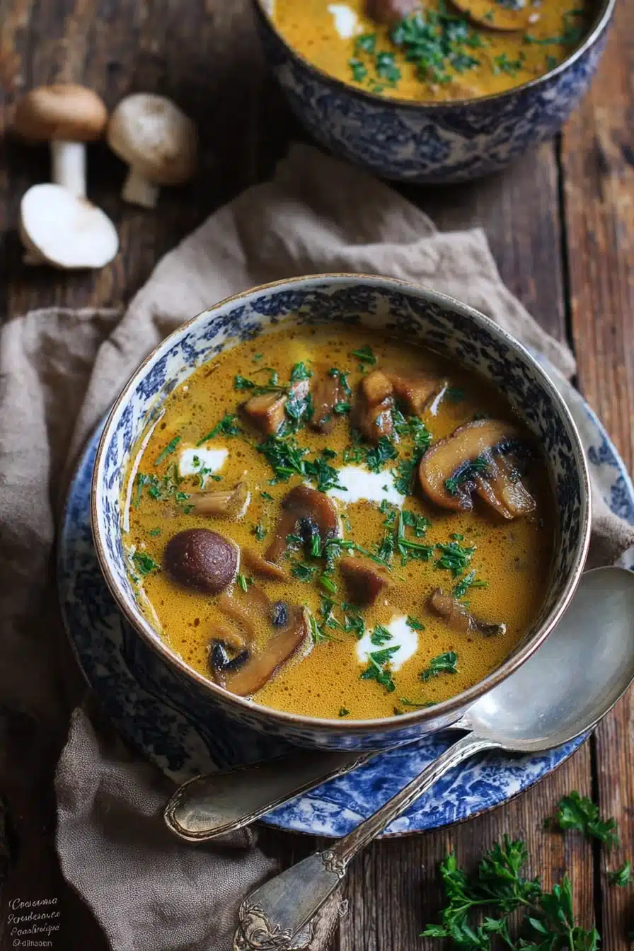 Hungarian Mushroom Soup: Authentic & Rustic Recipe - Image 2