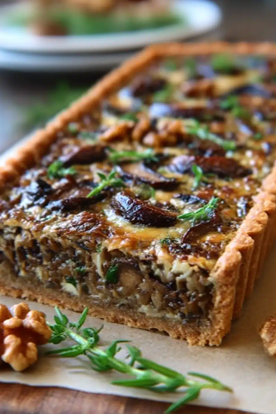 Mushroom Lentil and Walnut Tart
Mushroom Lentil and Walnut Tart
recipe step-by-step guide