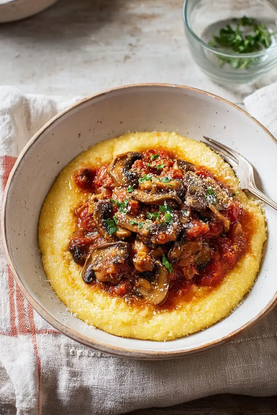 Mushroom Ragù with Polenta - Image 2