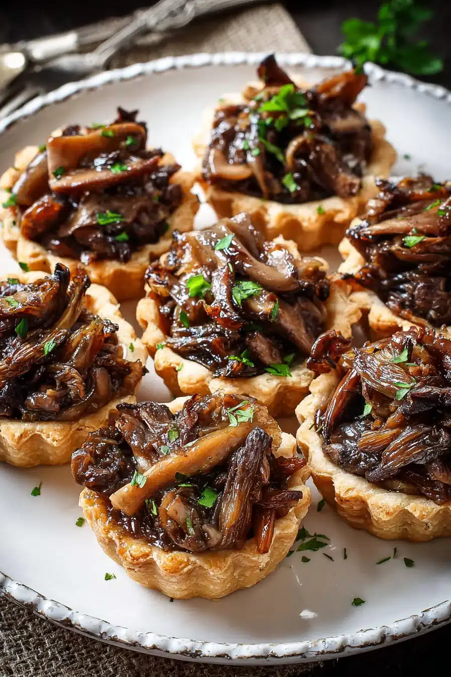 Mushroom Shallot Tart Bites - Image 2