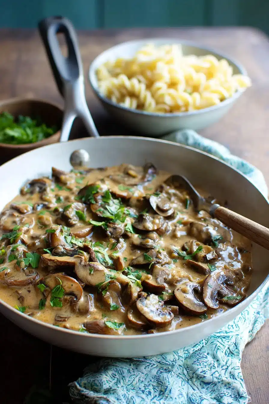 Mushroom Stroganoff - Image 2