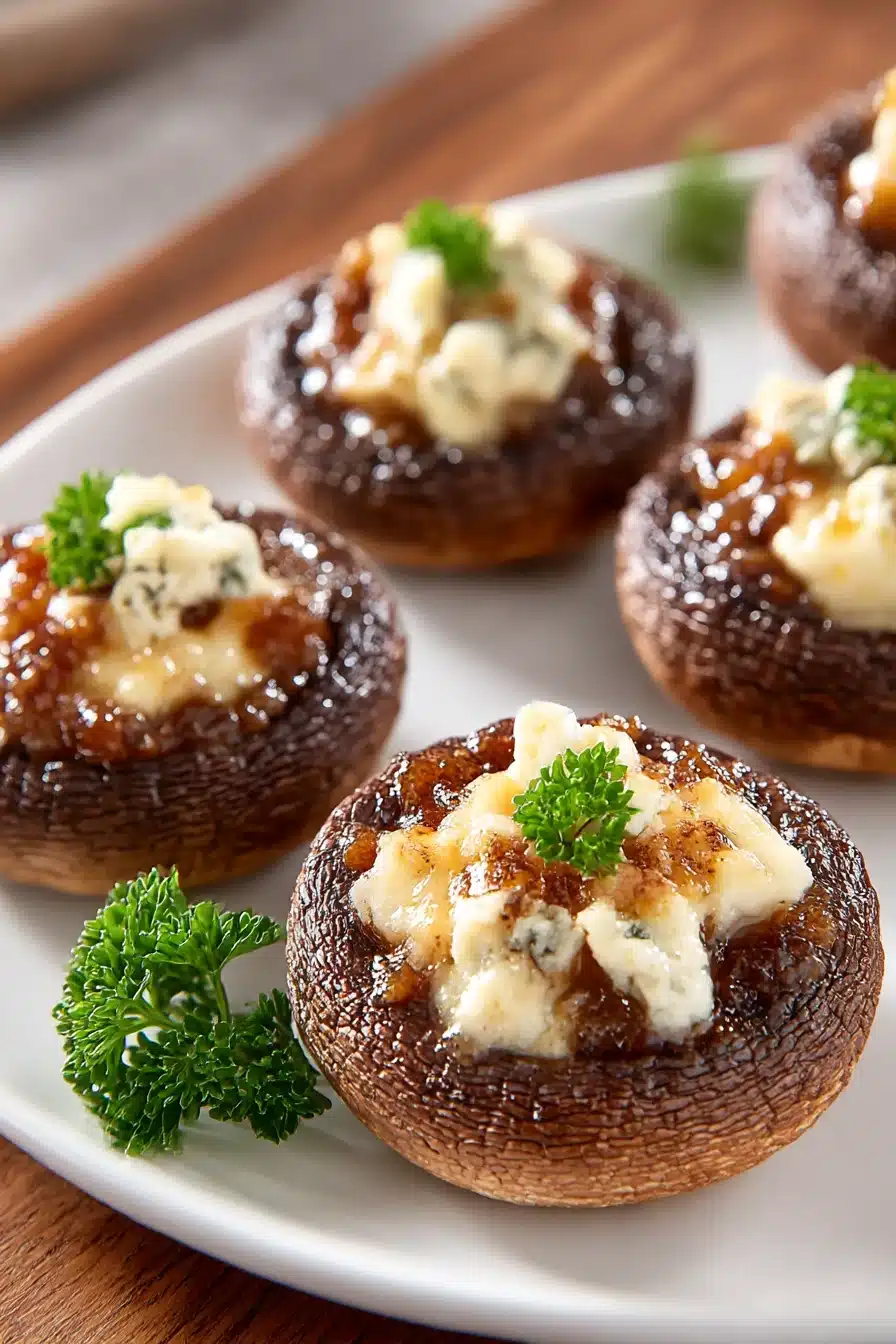 Portobello Mushrooms Stuffed with Blue Cheese
Portobello Mushrooms Stuffed with Blue Cheese
recipe step-by-step guide