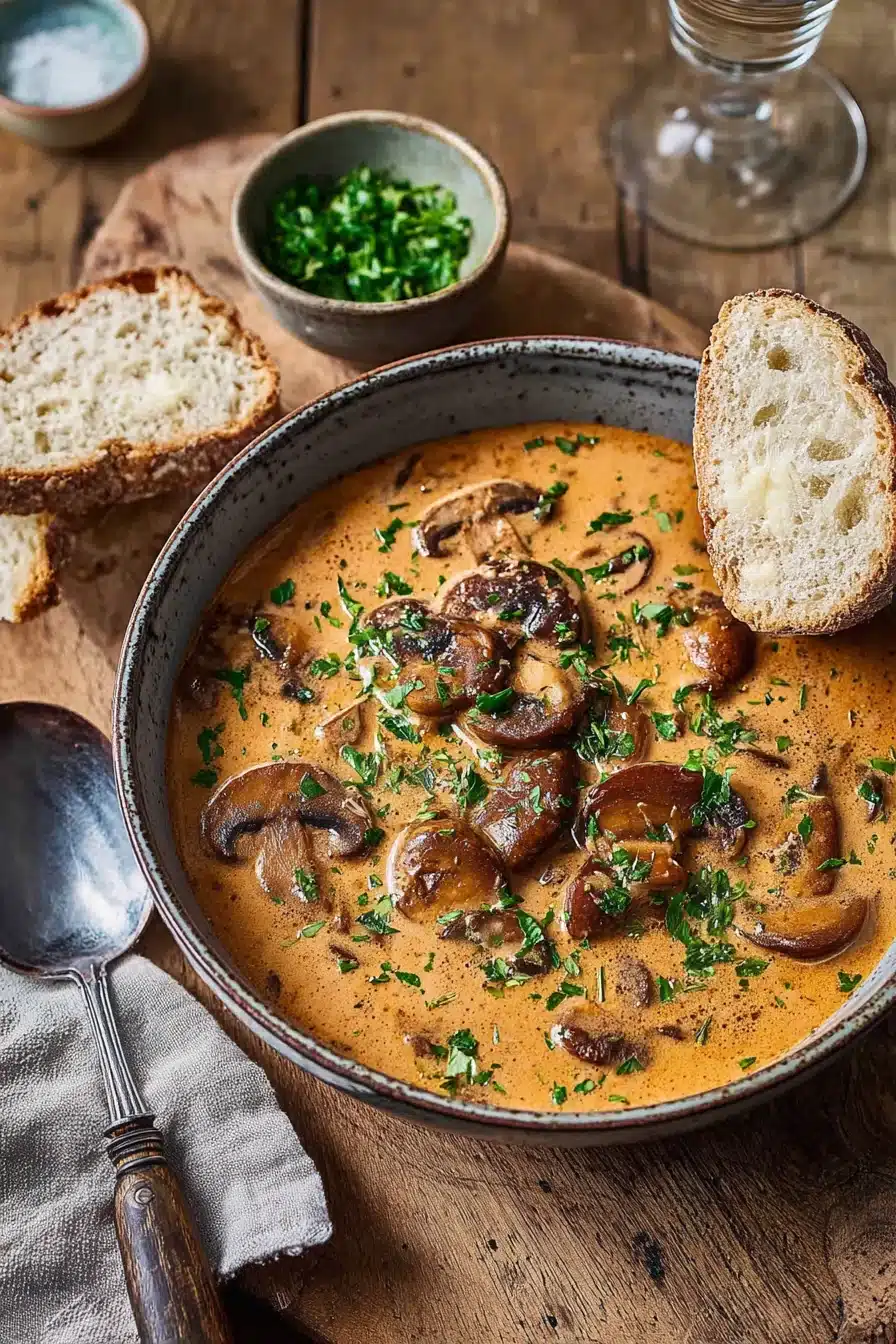 The Best Hungarian Mushroom Soup Recipe - Image 2