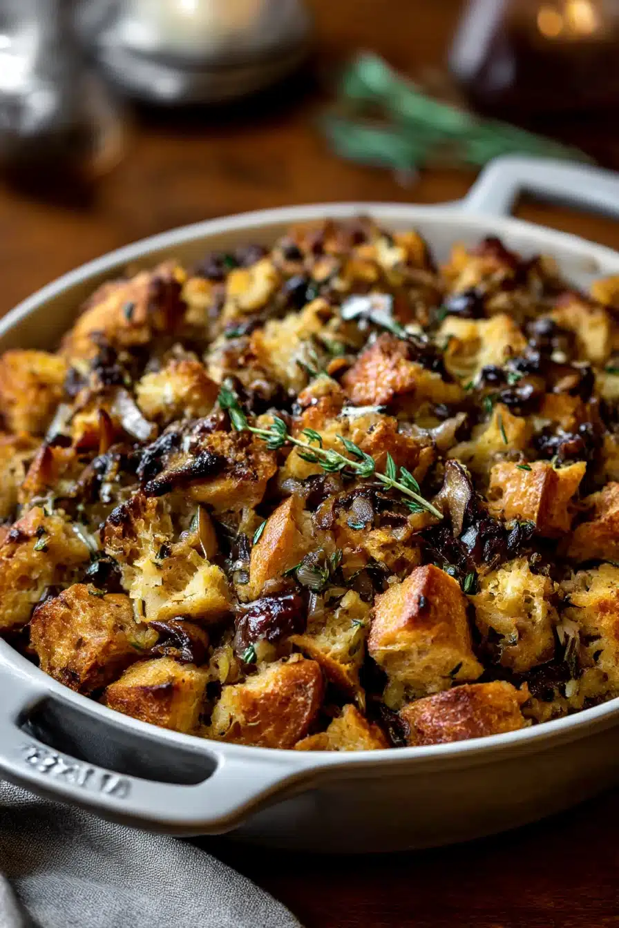 Wild Mushroom Stuffing
Wild Mushroom Stuffing
recipe step-by-step guide