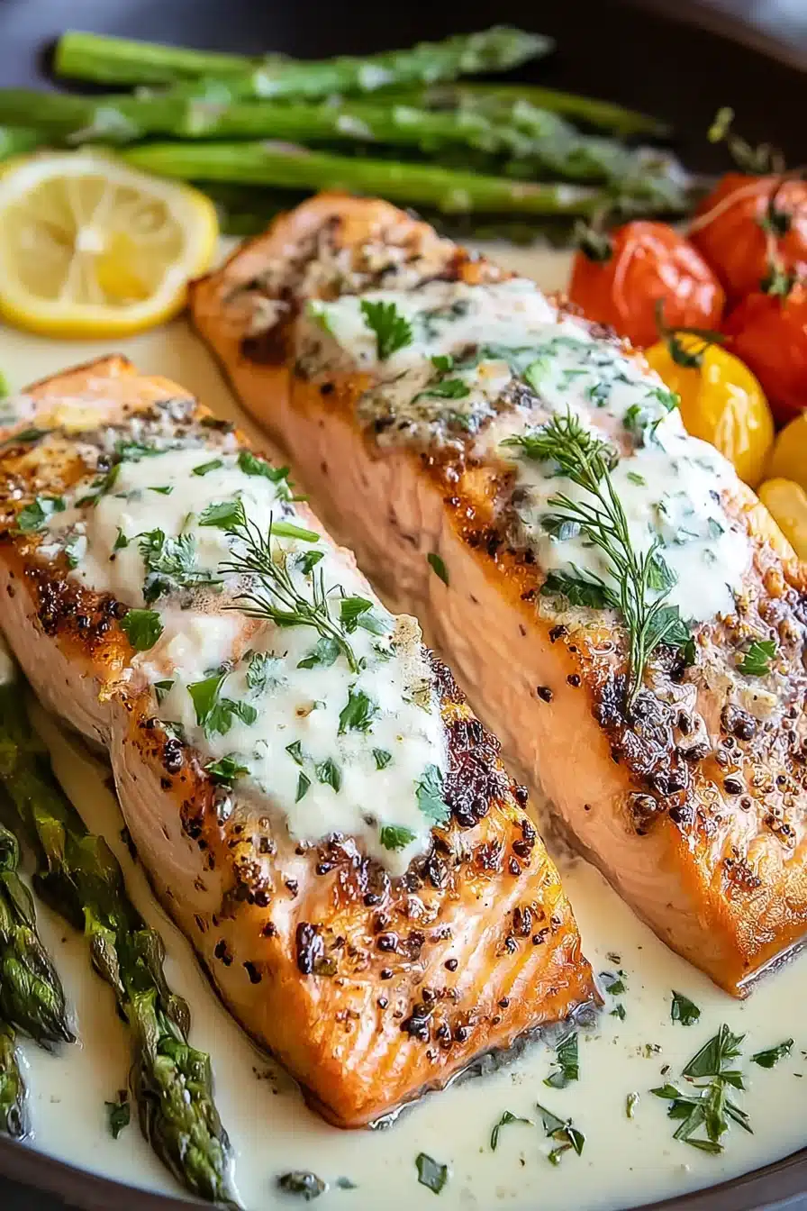 Baked Boursin Salmon – Creamy, Flavorful & Perfectly Baked One-Pan Dinner for Busy Nights - Image 2
