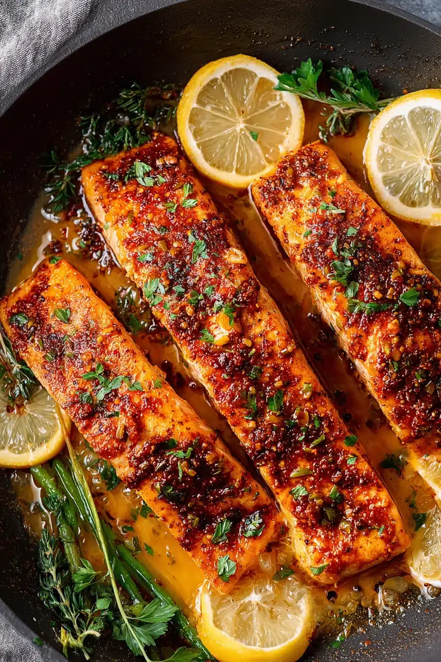 Cajun Honey Butter Salmon | Easy Salmon Recipe - Image 2