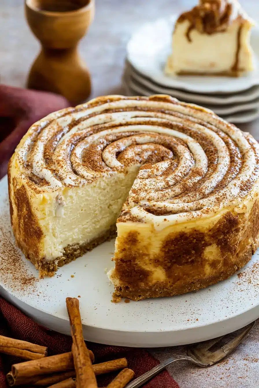 Cinnamon Roll Cheesecake - Image 2