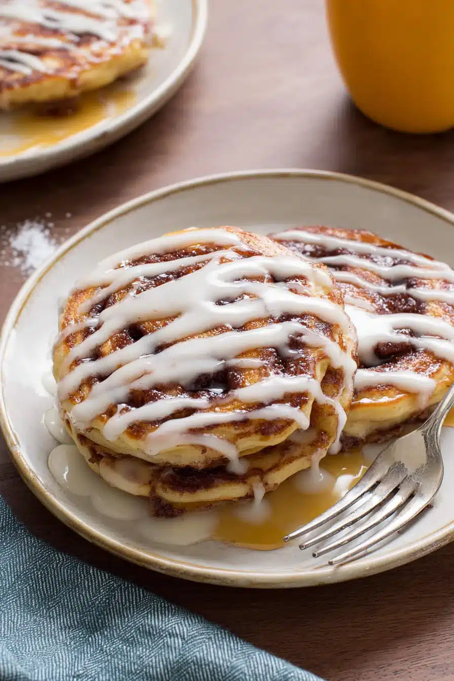 Cinnamon Roll Pancakes - Image 2