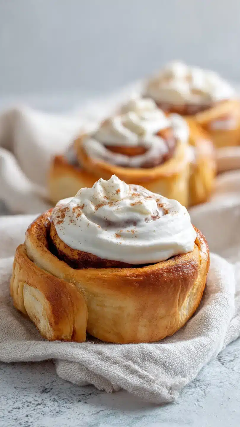 Cinnamon Rolls with Heavy Whipping Cream - Image 3
