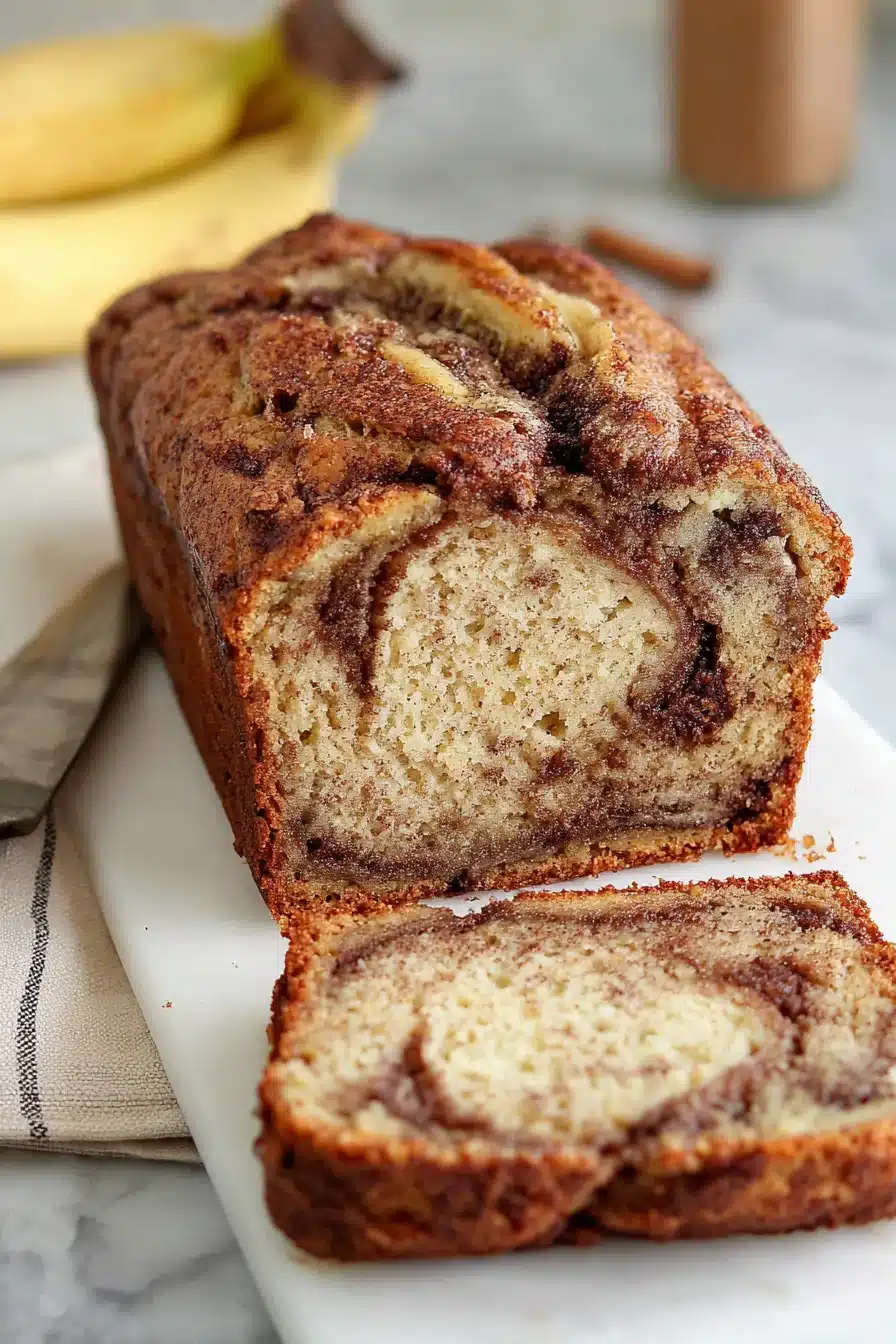 Cinnamon Swirled Banana Bread - Image 2