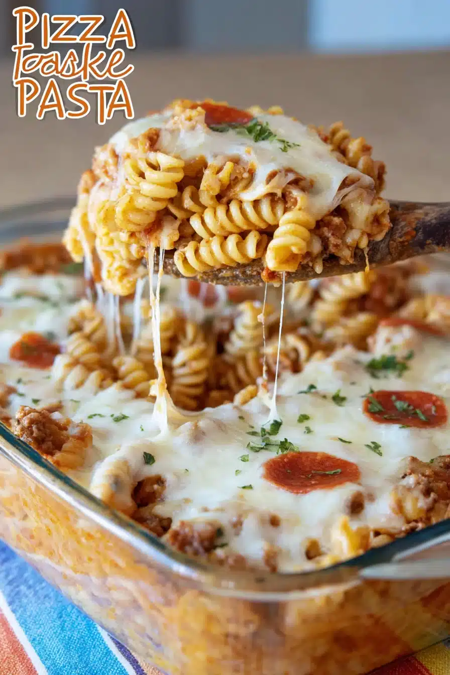Delicious Pizza Pasta Casserole - Image 2