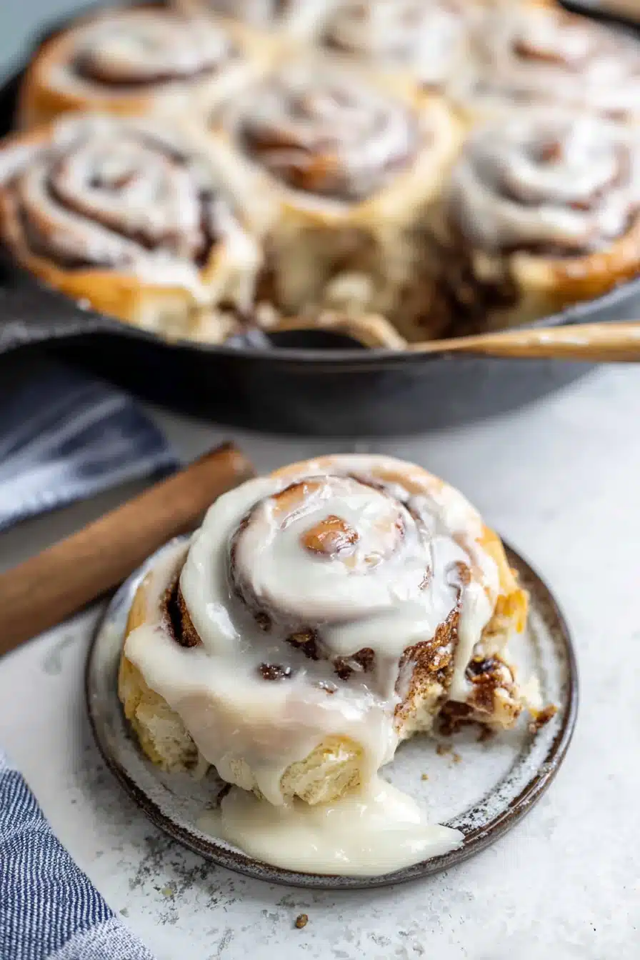 Easiest Sourdough Discard Cinnamon Rolls - Image 2