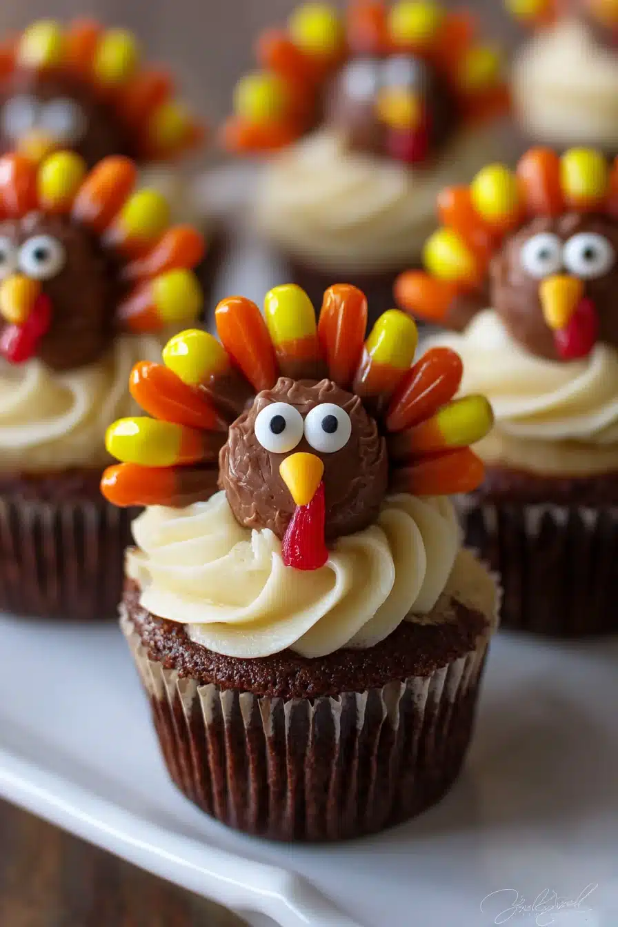 Easy Turkey Cupcakes Recipe - Image 2