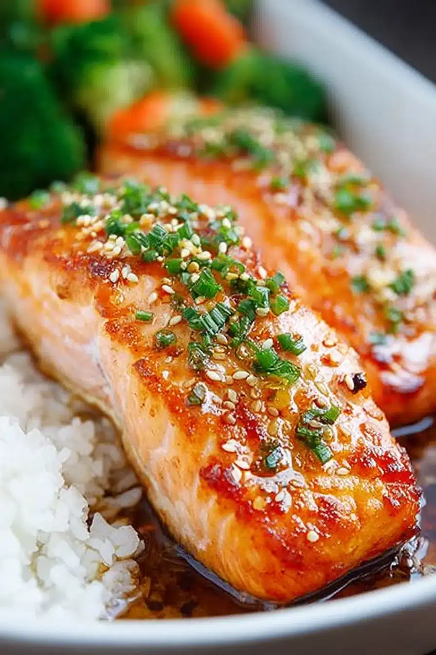 Ginger Garlic Baked Salmon - Image 2