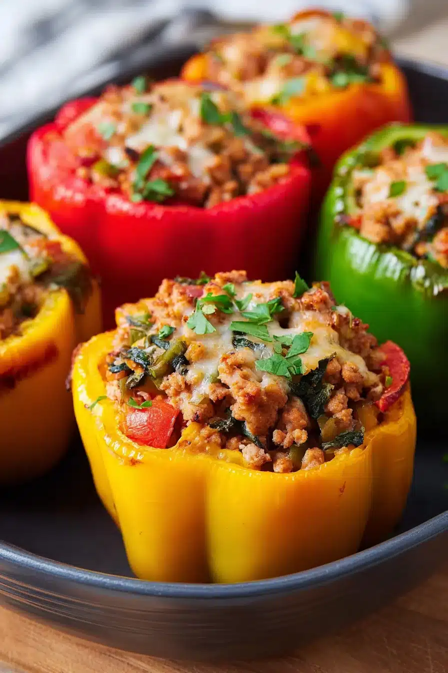 Ground Turkey Stuffed Peppers - Image 2