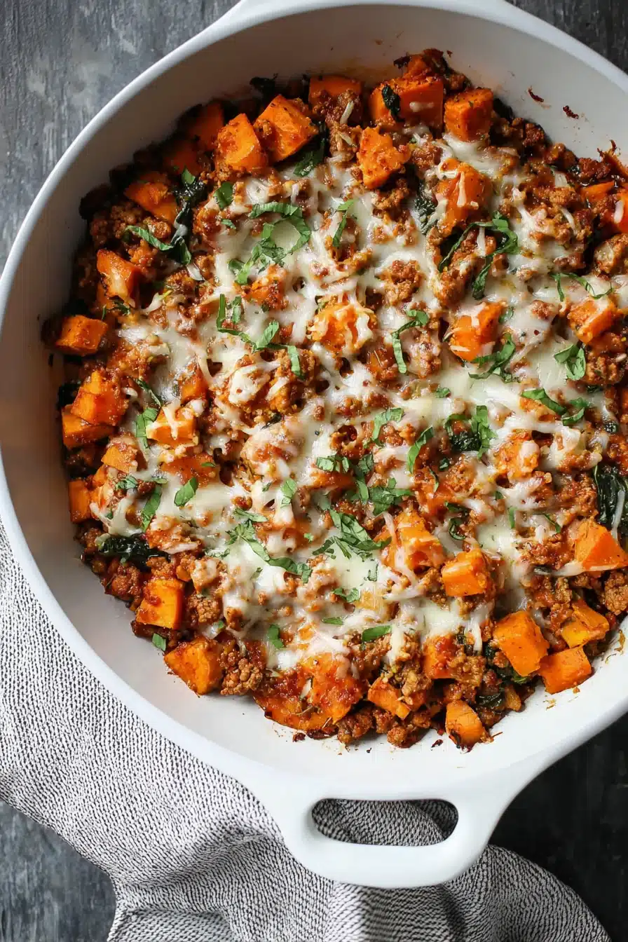 Ground Turkey Sweet Potato Casserole - Easy & Healthy Dinner Idea! - Image 2