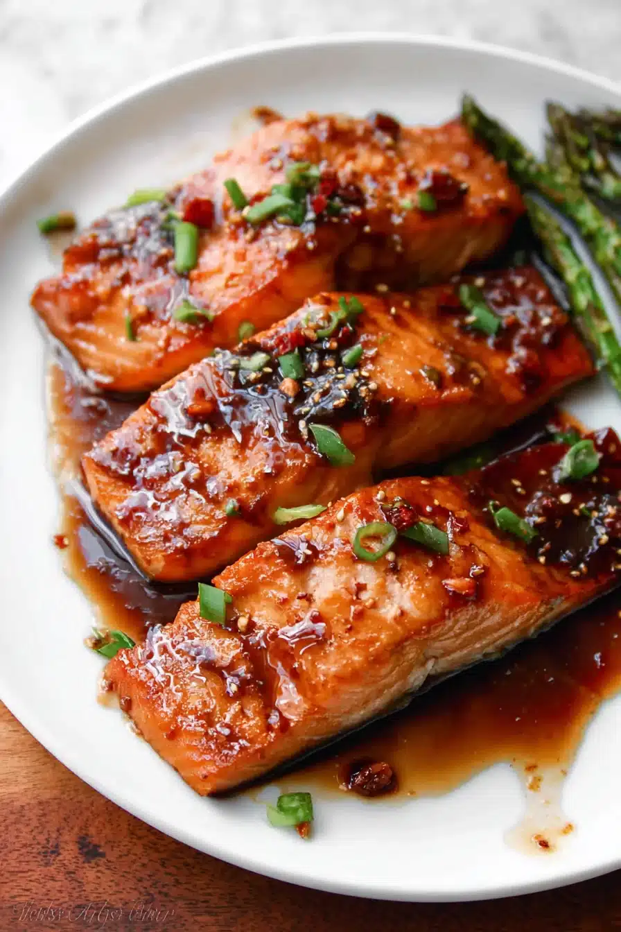Honey Soy Sauce Glazed Salmon - Image 2