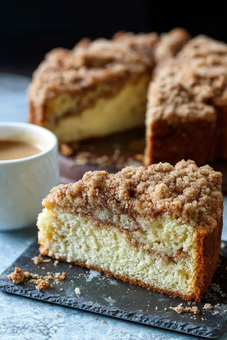 Irresistible Sour Cream Coffee Cake with Cinnamon Streusel - Image 2