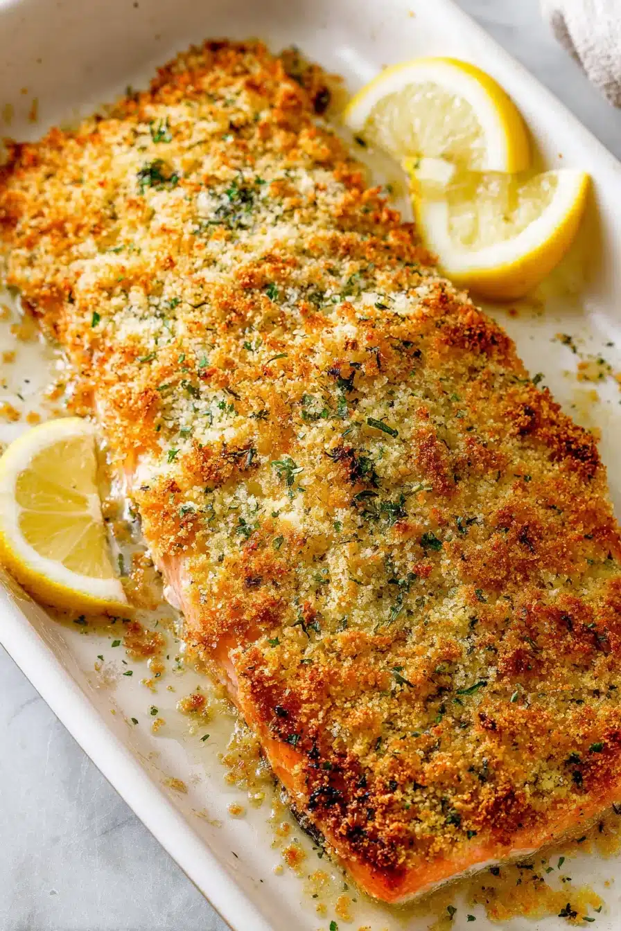 Irresistibly Crispy Parmesan Salmon Bake - Image 2