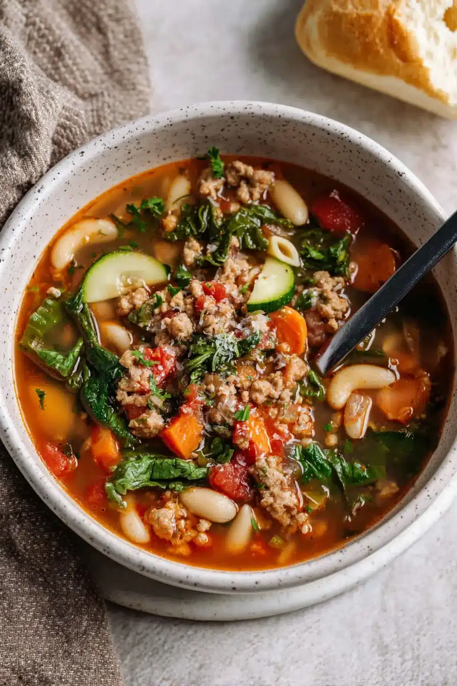 Italian Ground Turkey Soup - Image 2
