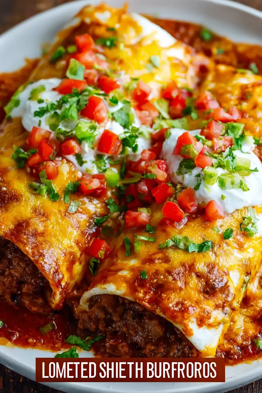 Loaded Smothered Beef Burritos - Image 2