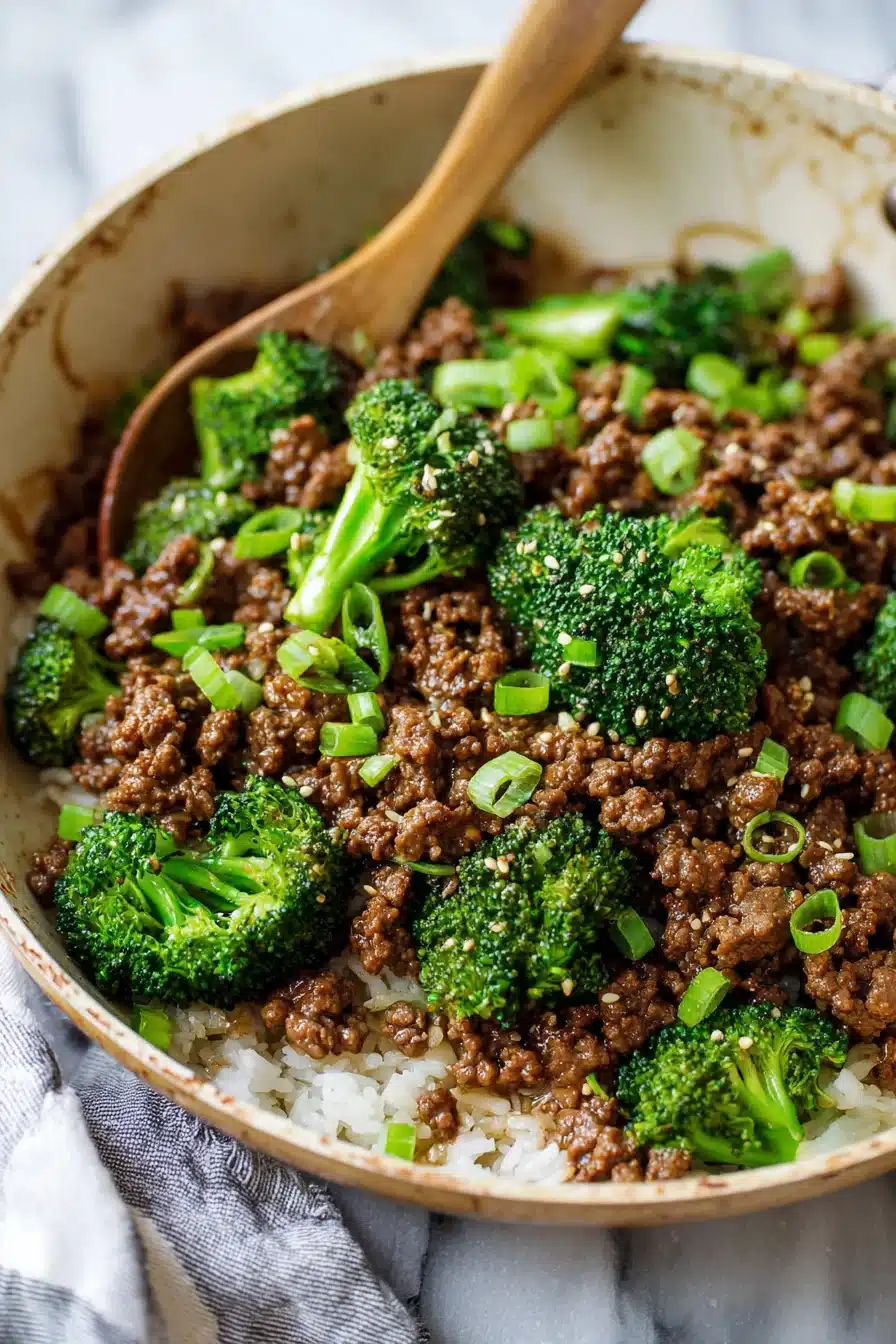 Quick & Easy Honey Garlic Ground Beef and Broccoli Stir-Fry - Image 2