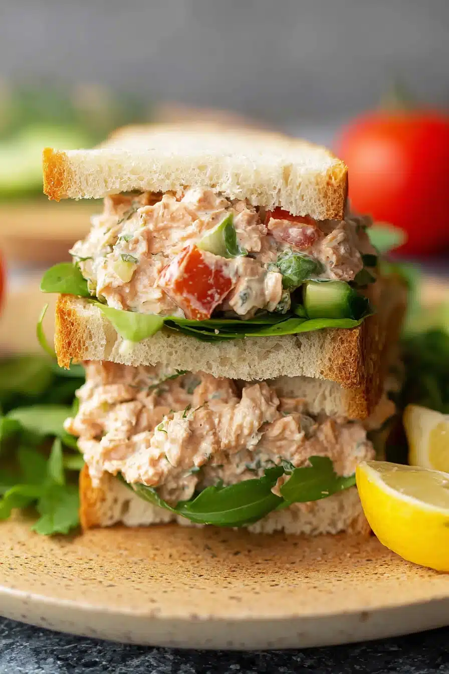Salmon Salad Recipe for a Healthy Sandwich - Image 2