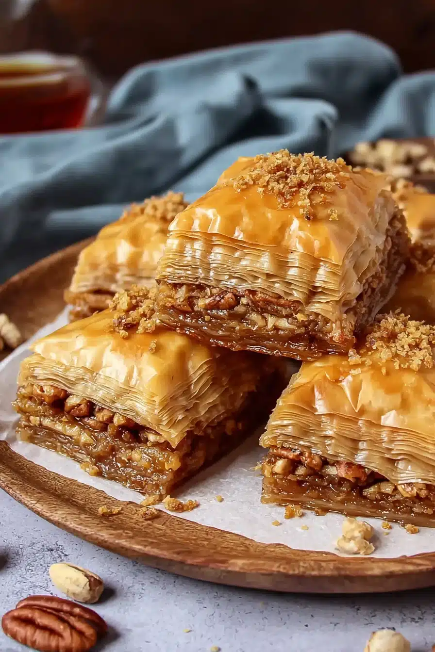 Salted Caramel & Pecan Baklava - Image 2