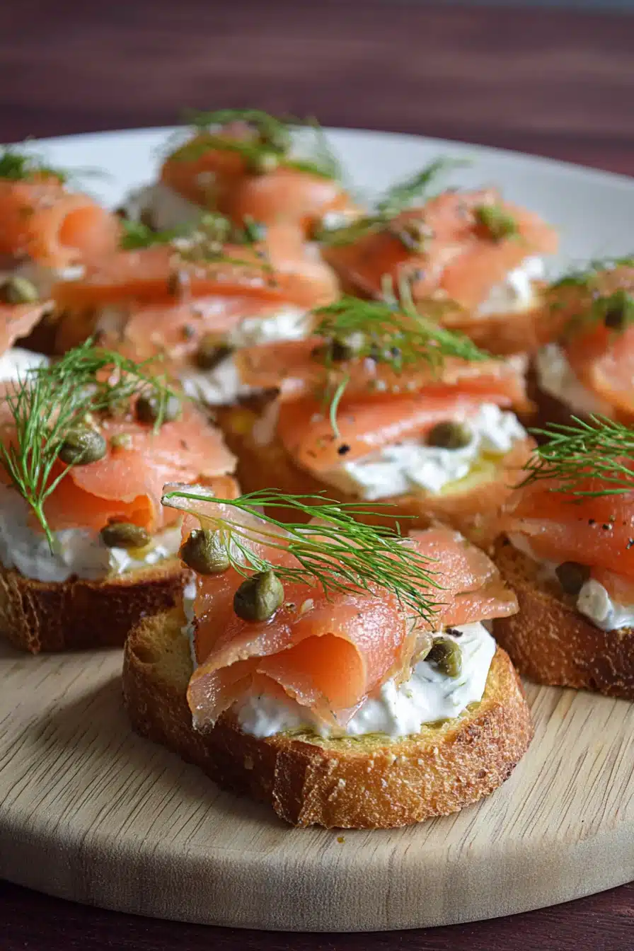 Smoked Salmon Crostini - The Jam Jar Kitchen - Image 2