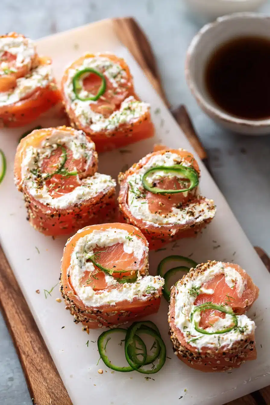 Smoked Salmon & Cream Cheese Roll-Ups - Image 2