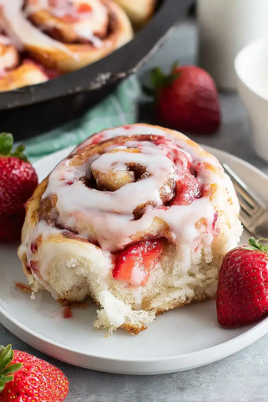Strawberry Cinnamon Rolls Recipe - Image 2