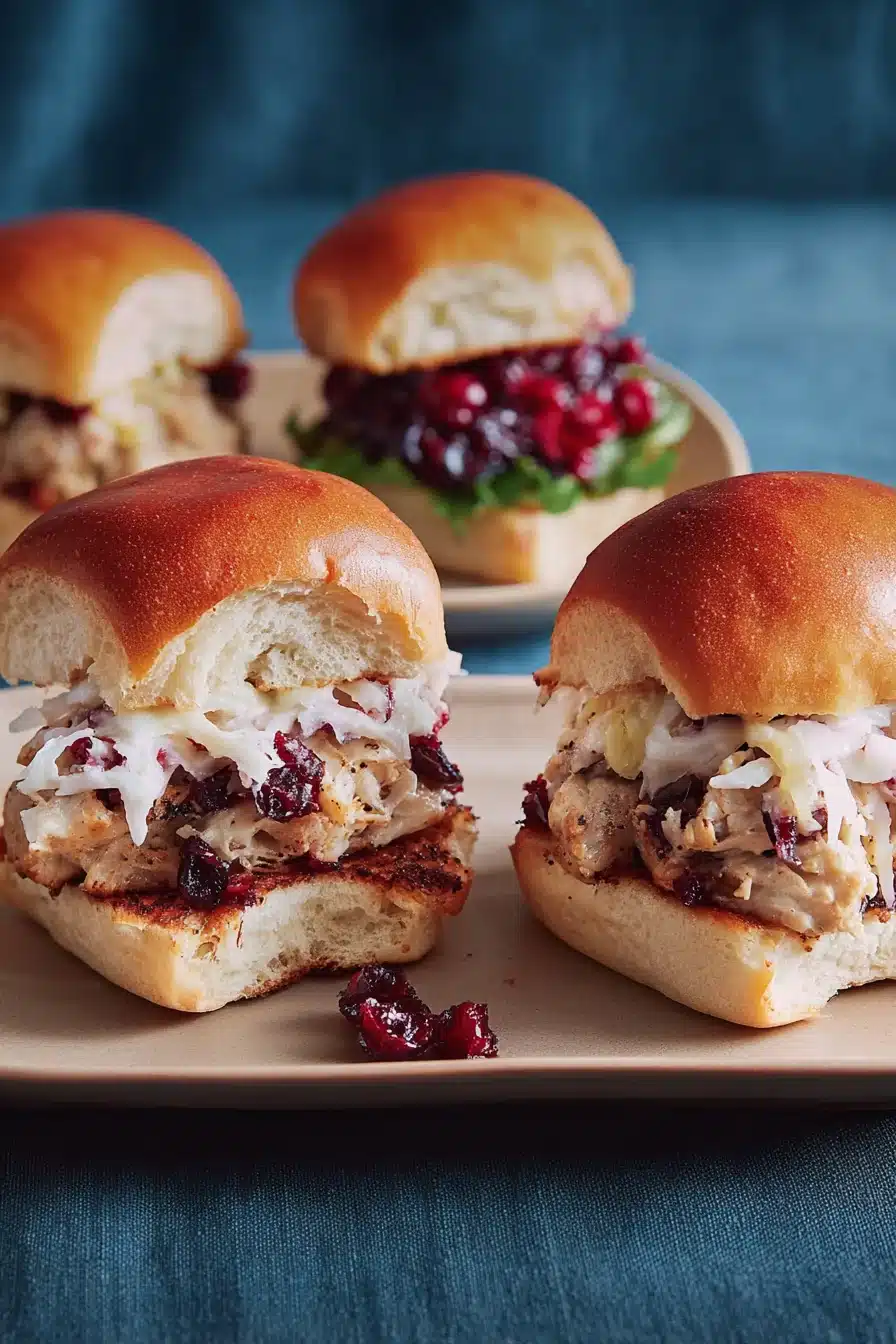 Turkey Cranberry Sliders | Recipes, Leftovers recipes, Slider recipes - Image 2