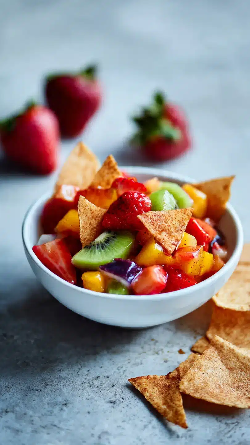 fruit salsa and cinnamon chips - Image 3